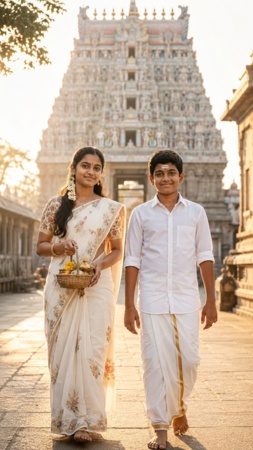 akka thangachi gemini prompt temple visit 13