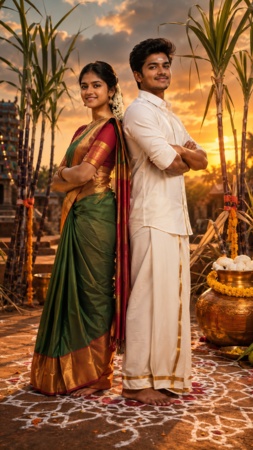 akka thangachi prompt copy and paste pongal pose 15