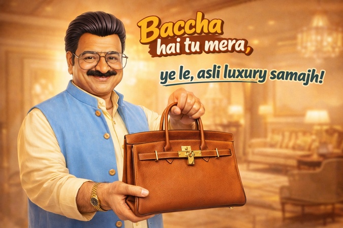 bacha hai tu mera trend prompt hermes