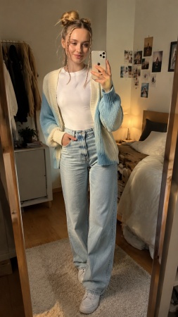 Bedroom Mirror Selfie Prompt