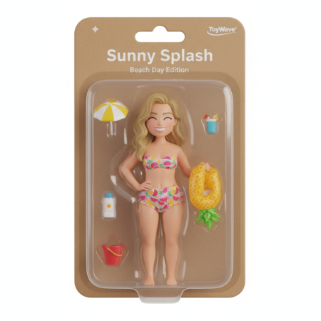 prompt bikini action figure