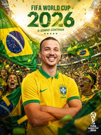 Brazil-Inspired FIFA World Cup Prompt