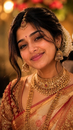 Bridal Saree Close-Up