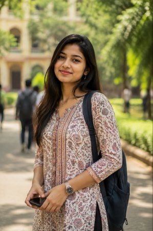 Campus Casual Ethnic Look