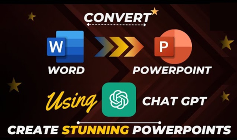 can chat gpt make a powerpoint 5