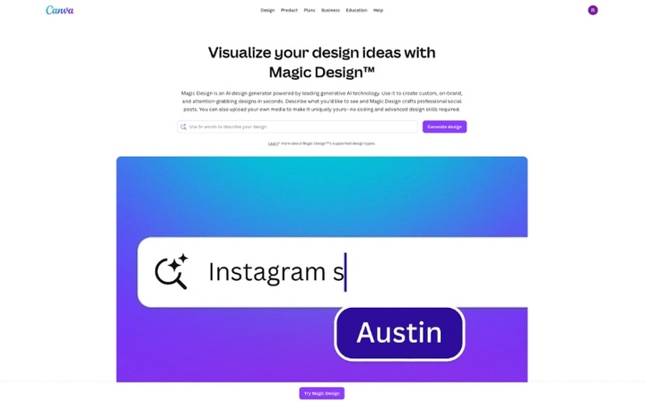 canva magic media