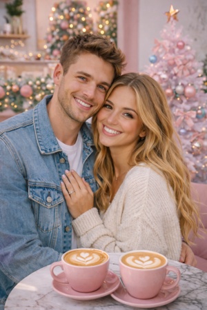 chatgpt christmas couple photo prompt 2