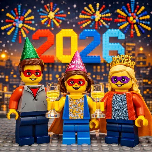 lego holiday family party