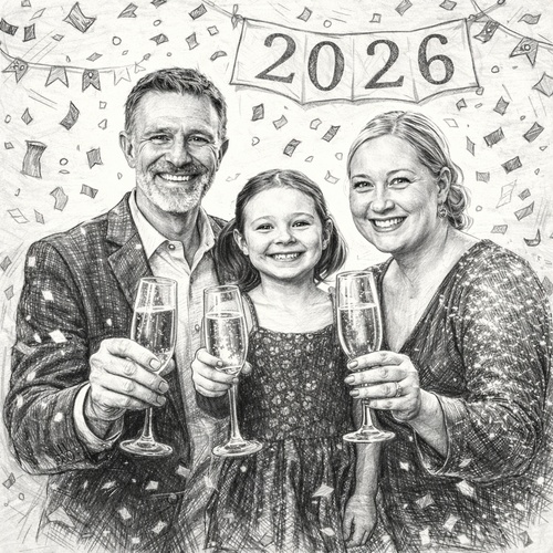 Chatgpt new year prompt for famliy