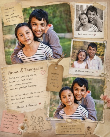 Childhood Memory Collage Prompt