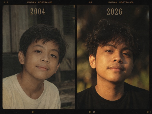 childhood photo and current photo prompt for boys 4