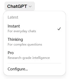 choose mode to ctreate images in chatgpt