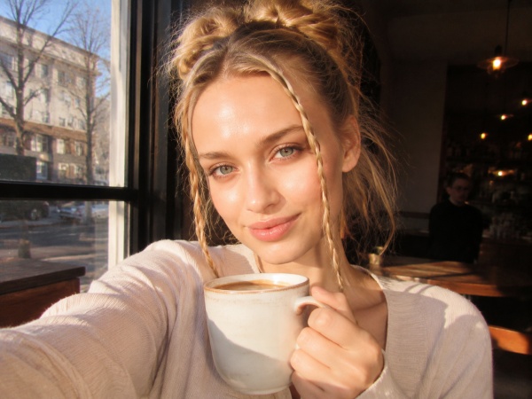 Clean Girl Golden Hour Latte Prompt