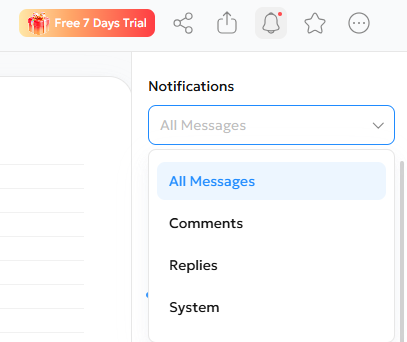 Comment & Reply Notifications