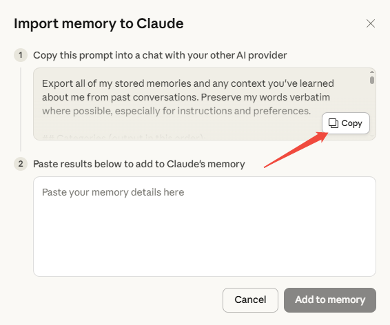 Copy Claude's Custom Prompt