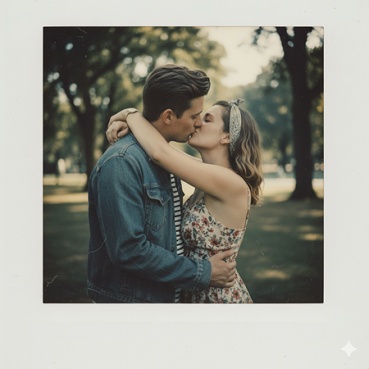 couple kissing prompt for gemini ai 30