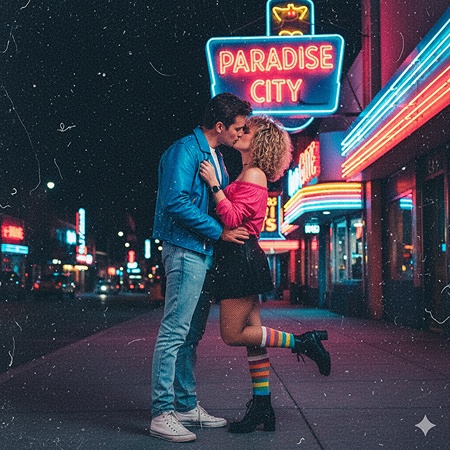 couple kissing prompt for gemini ai 8