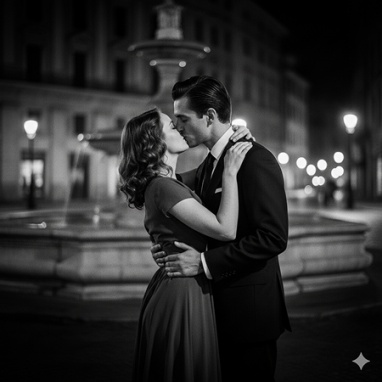 couple kissing prompt for gemini ai 9