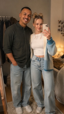 Couple Mirror Selfie Prompt