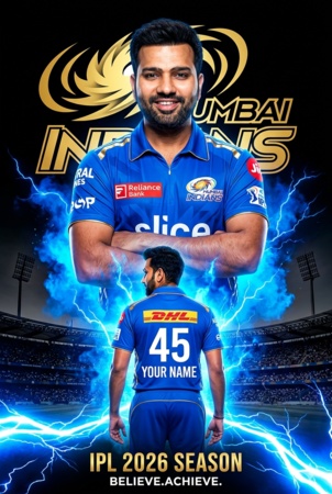 cricket gemini ipl mi energy poster