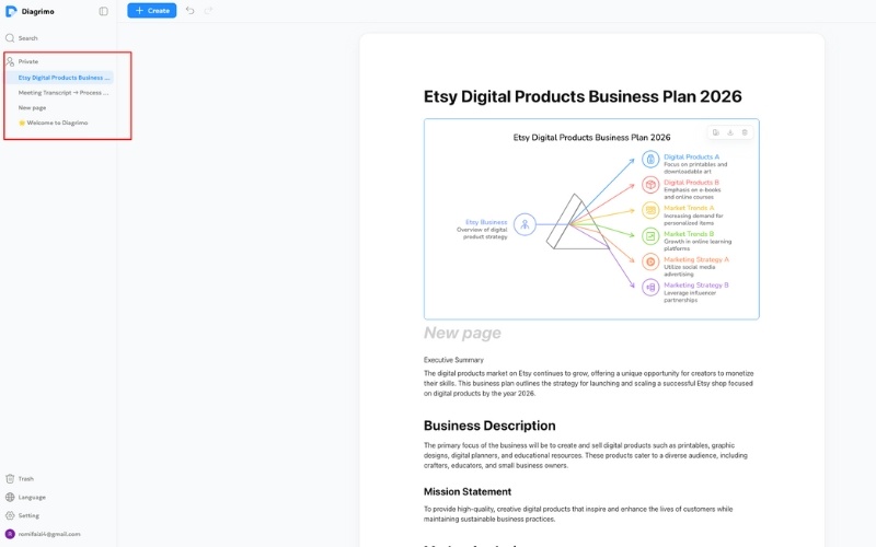 diagrimo file and document management