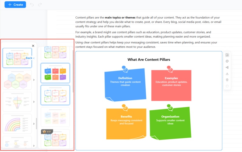 diagrimo visual template