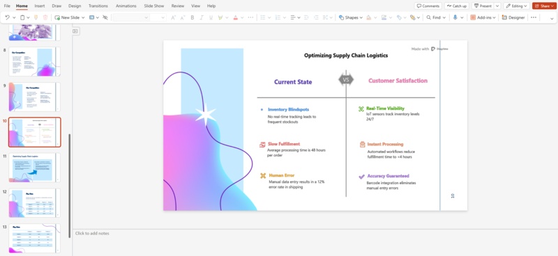 embed picture in powerpoint