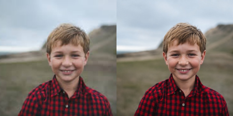 Exact 4K Image Upscale