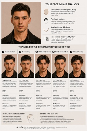 Face Shape Analysis and Hairstyle Suggestions Prompt