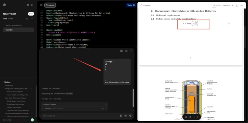 format complex equations
