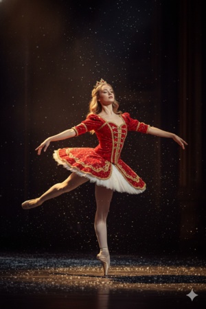 gemini ai christmas photo prompt for girl 16