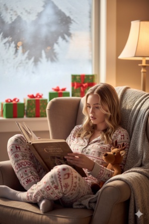 gemini ai christmas photo prompt for girl 7