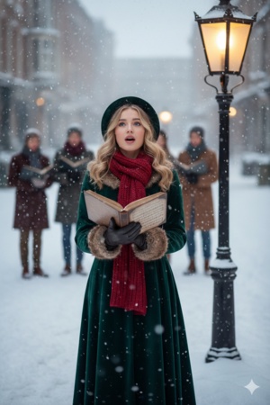 gemini ai christmas photo prompt for girl 8