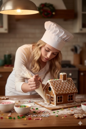 gemini ai christmas photo prompt for girl 9