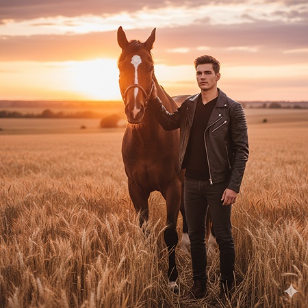 gemini ai photo prompt copy paste trending boy horse 3