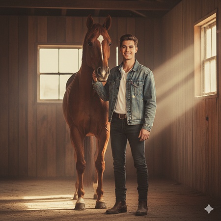 gemini ai photo prompt copy paste trending boy horse 7