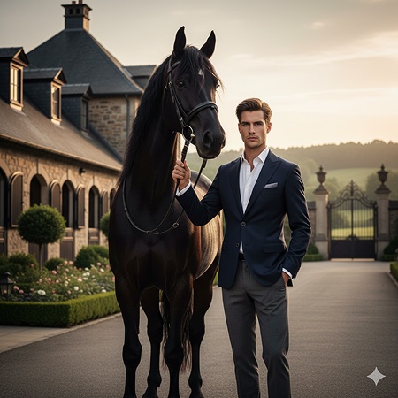 gemini ai photo prompt copy paste trending boy horse 8