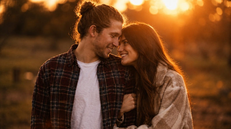 Golden Hour Forehead Touch Prompt