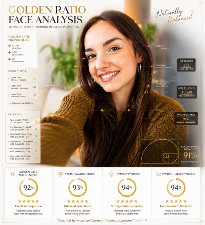 Golden Ratio Face Analysis Prompt