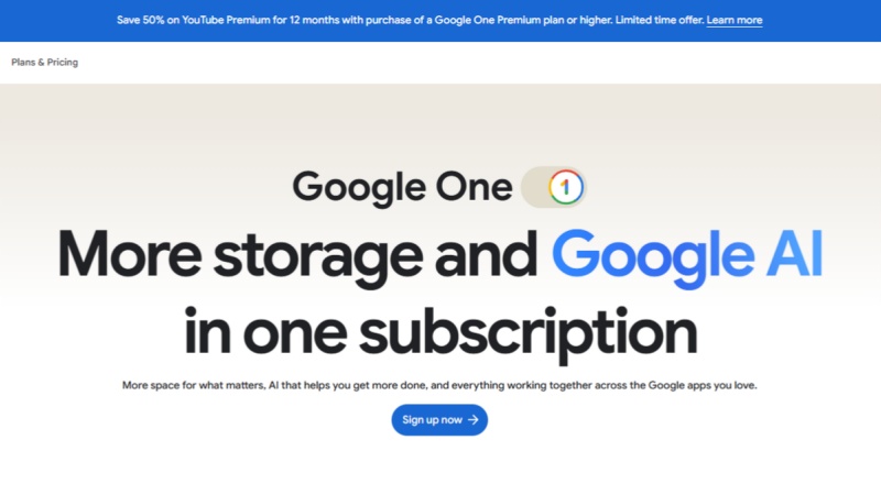 google one homepage