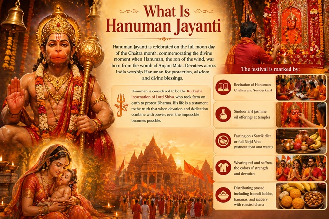 hanuman jayanti ai images
