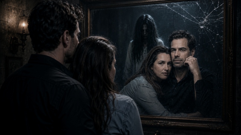 Haunted Mirror Couple Prompt