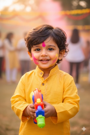 holi prompt for baby boy 2