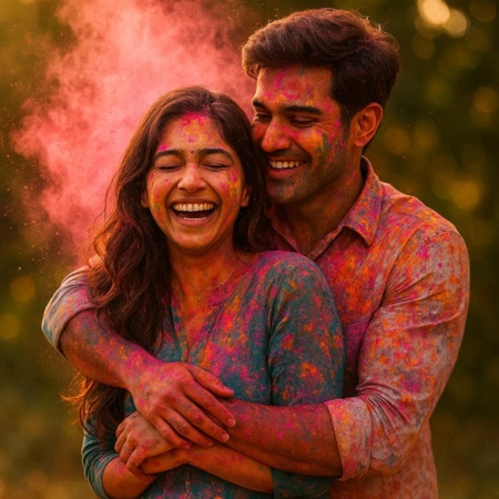 holi prompt gemini couple 2