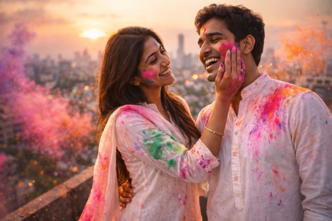 holi prompt gemini couple 8