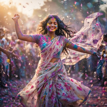 holi prompt gemini girl 7