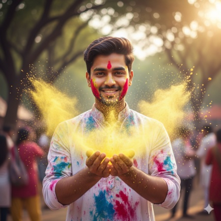 holi prompt gemini man 4