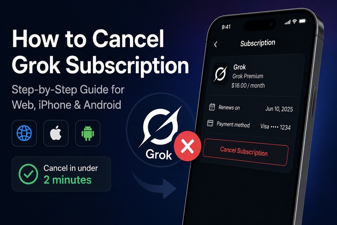 how to cancel grok subscription