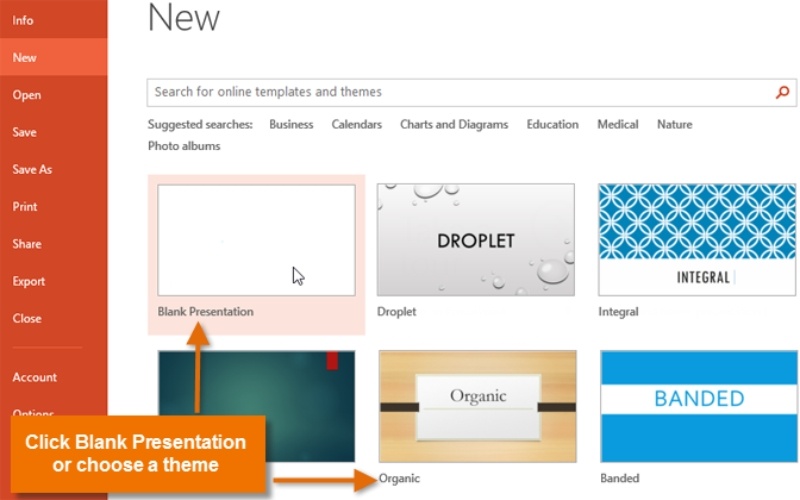 how to create content pillar presentation in powerpoint