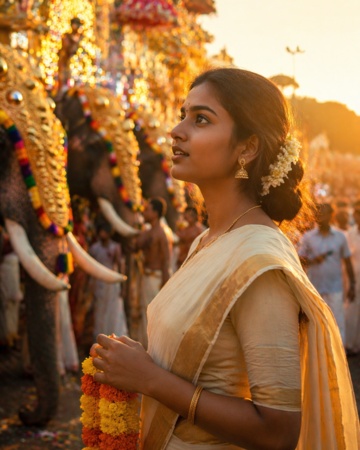 kollam pooram ai prompt 14